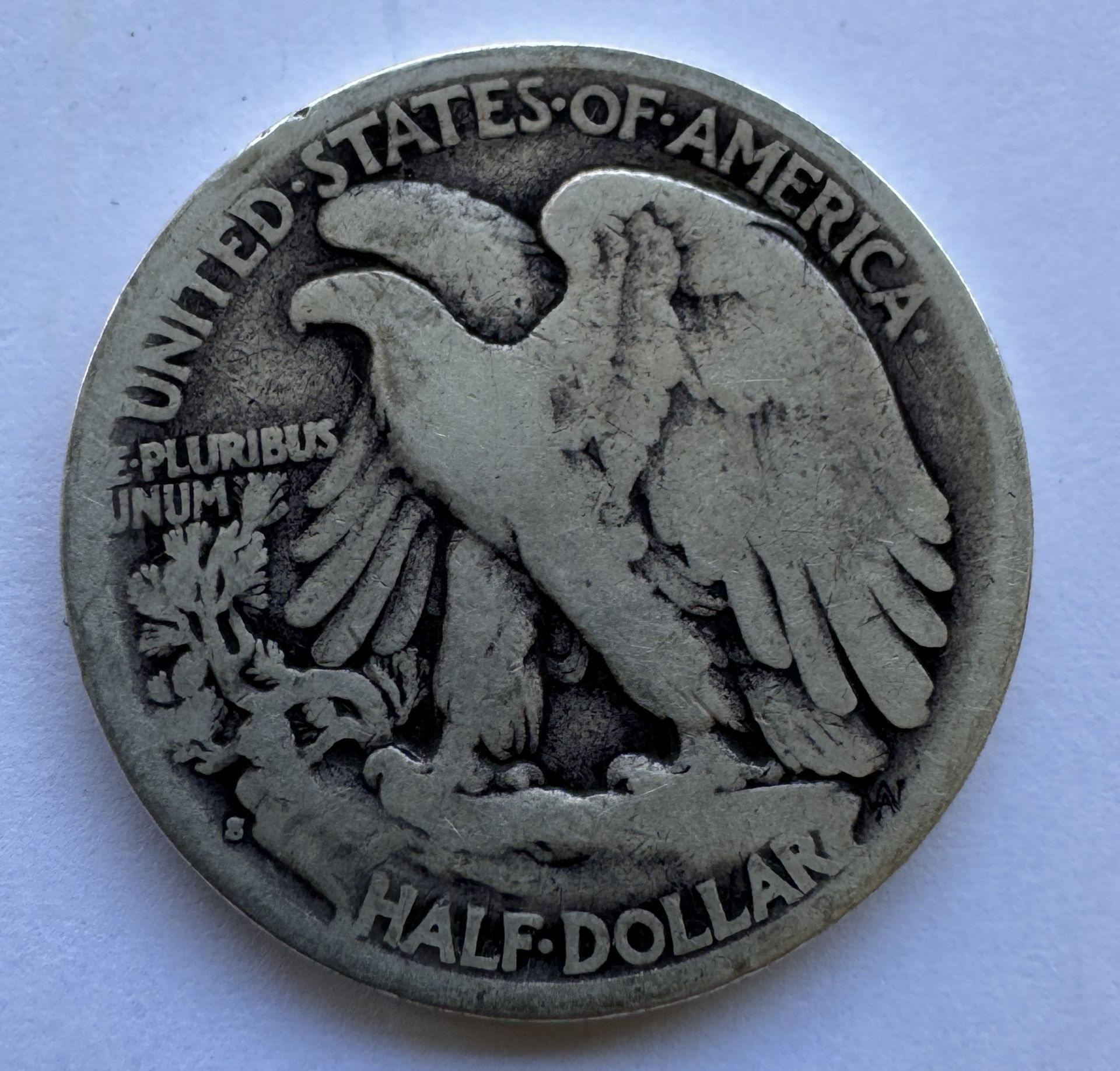 1927 WALKING LIBERTY HALF DOLLAR COIN - Image 2 of 2