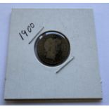 1900 BARBER DIME COIN