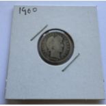 1900 BARBER DIME COIN