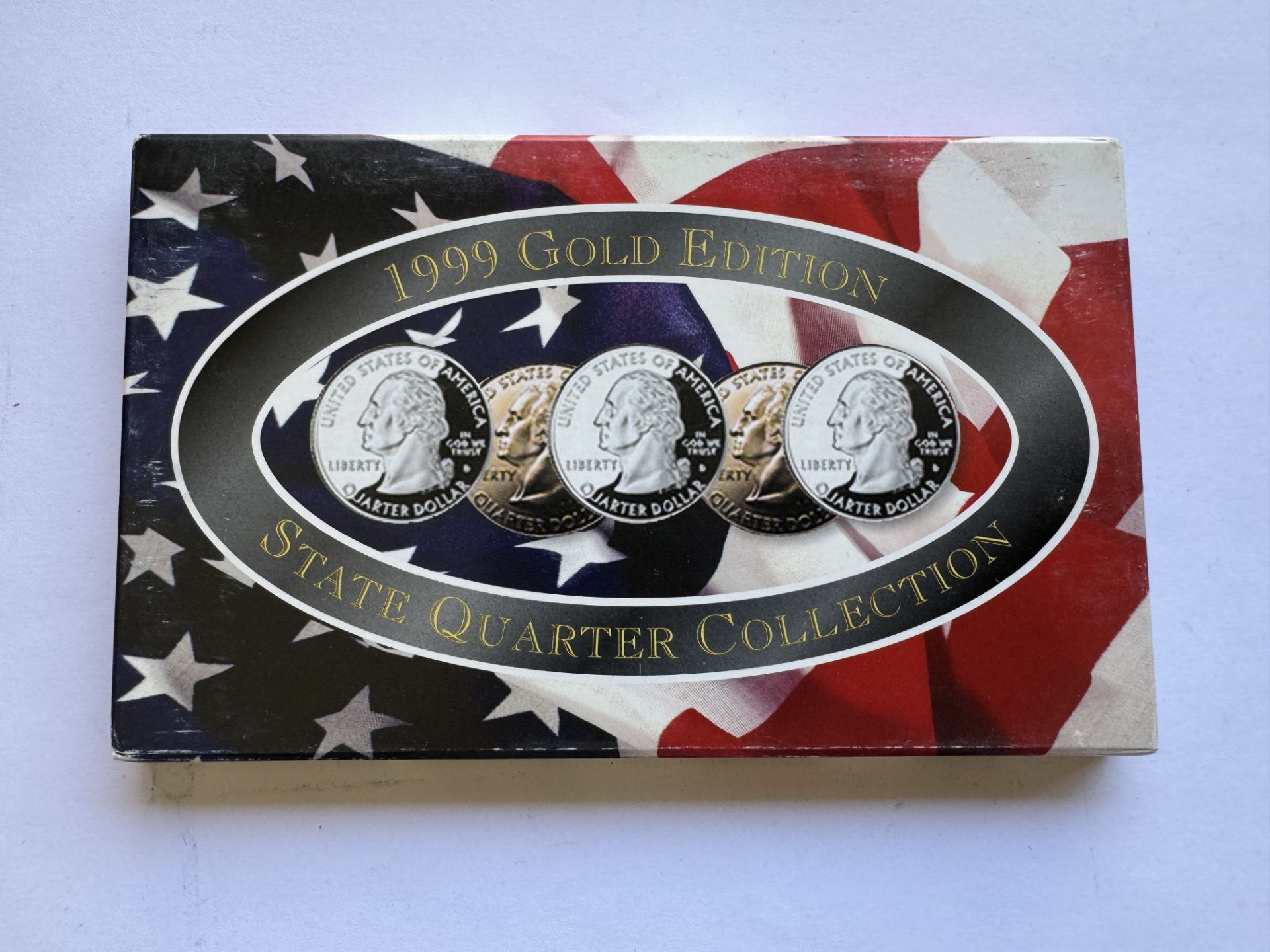 1999 GOLD EDITION SET COINS - STATE QUARTER COLLECTION