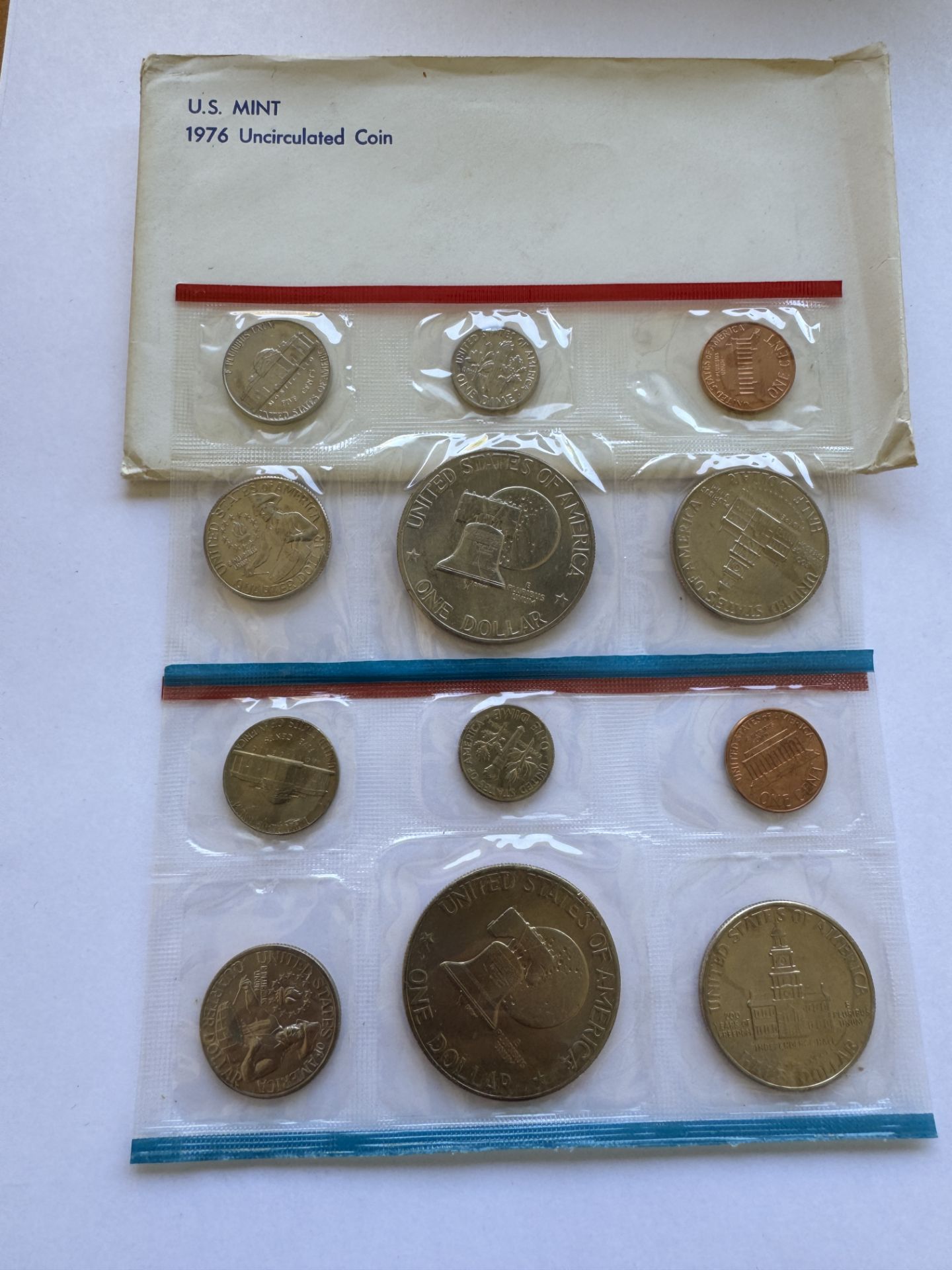 1976 UNCIRCULATED COIN SET U.S MINT