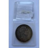 1901 5 DRACHMAI COIN GREECE CRETE - PRINCE GEORGE
