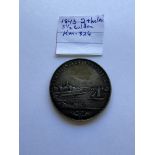 1843 3-1/2 GULDEN - 2 THALER FRANKFURT COIN