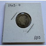 1903-O BARBER DIME COIN