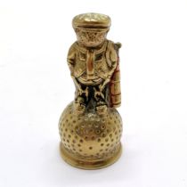 Novelty vintage Dunlop golfing man table bell - 8.5cm