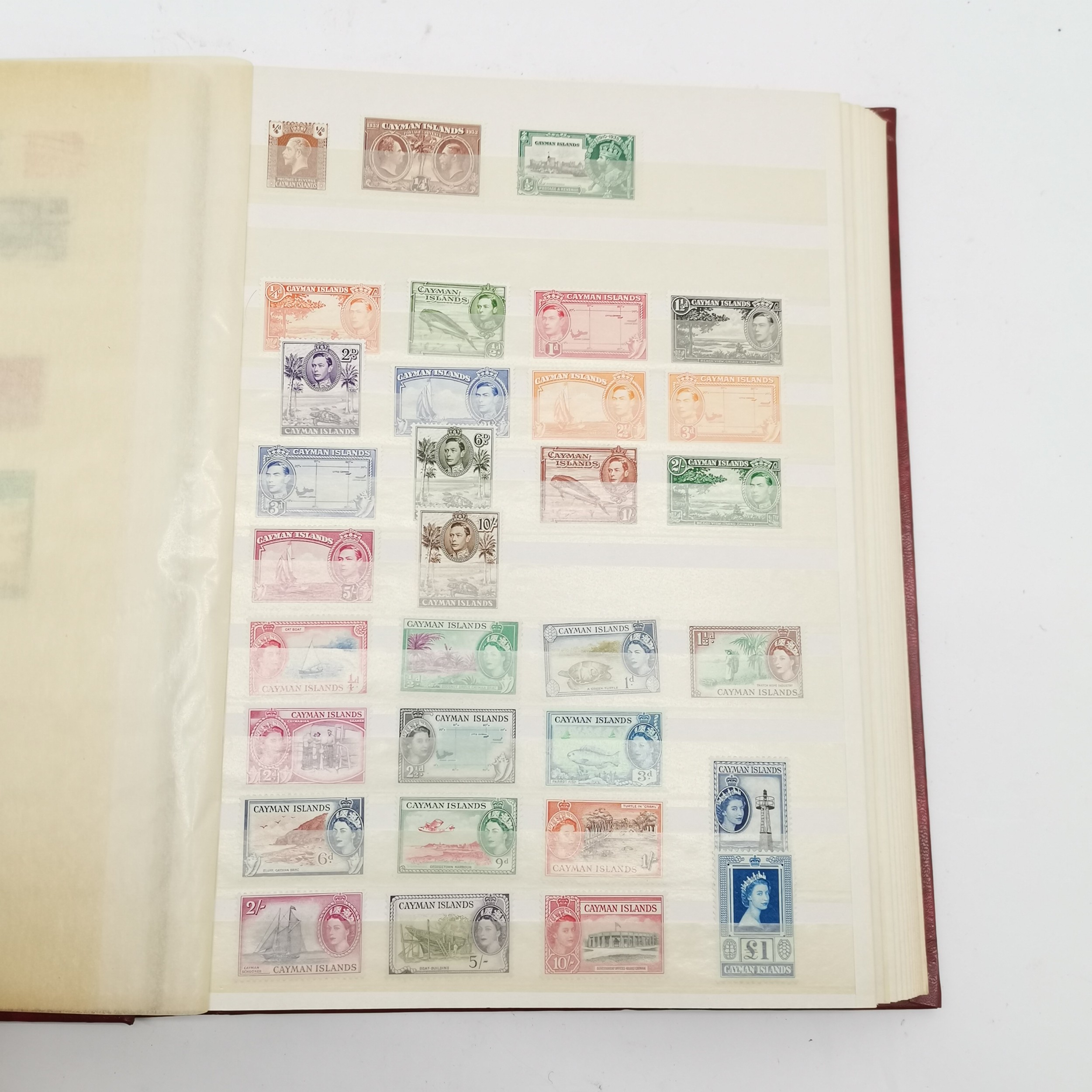 Commonwealth mostly M/M (MH) useful stamp collection in red stockbook inc KGVI & early QEII sets inc - Image 26 of 34