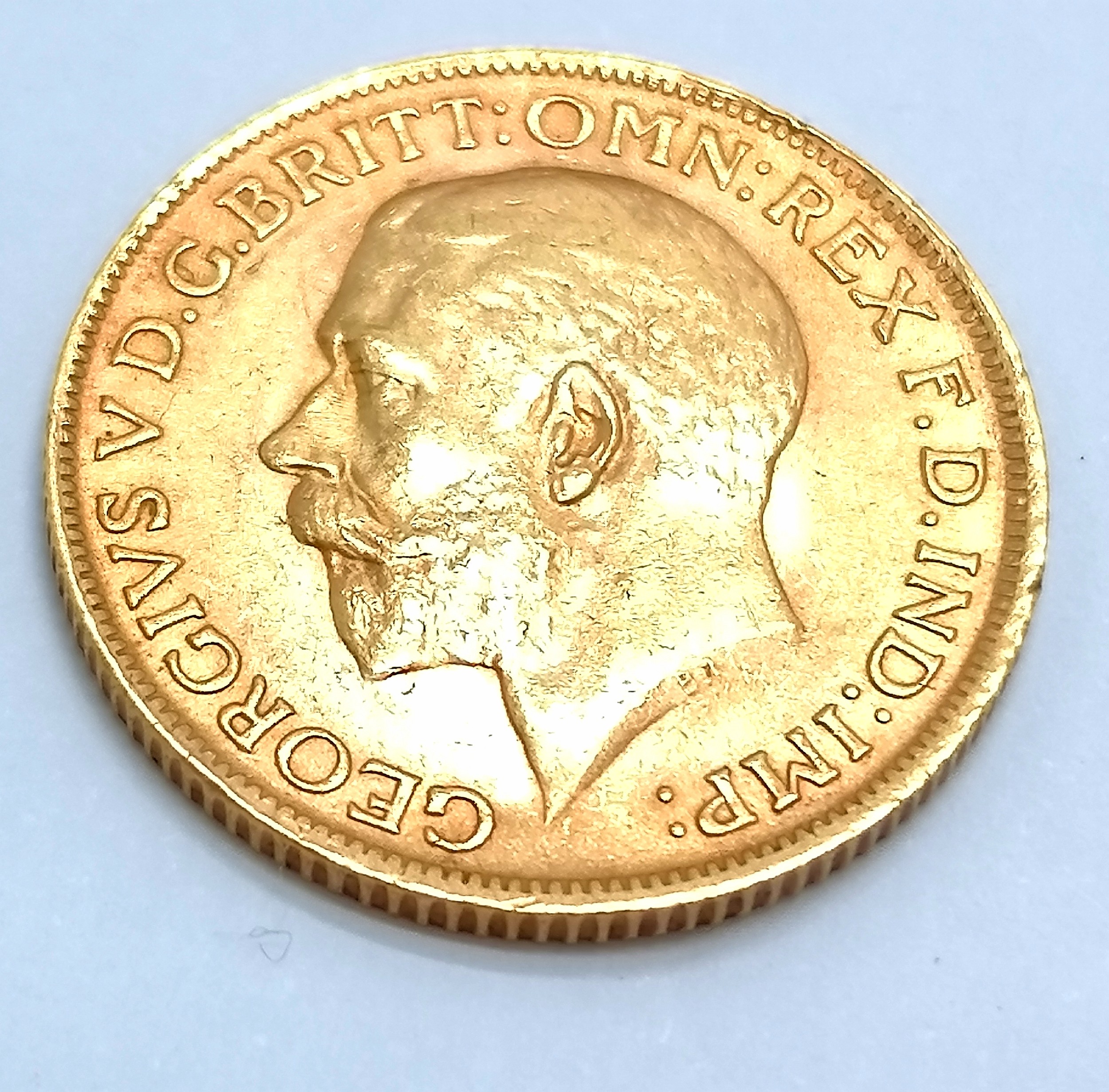 1911 George V sovereign coin - 8g - Image 2 of 2