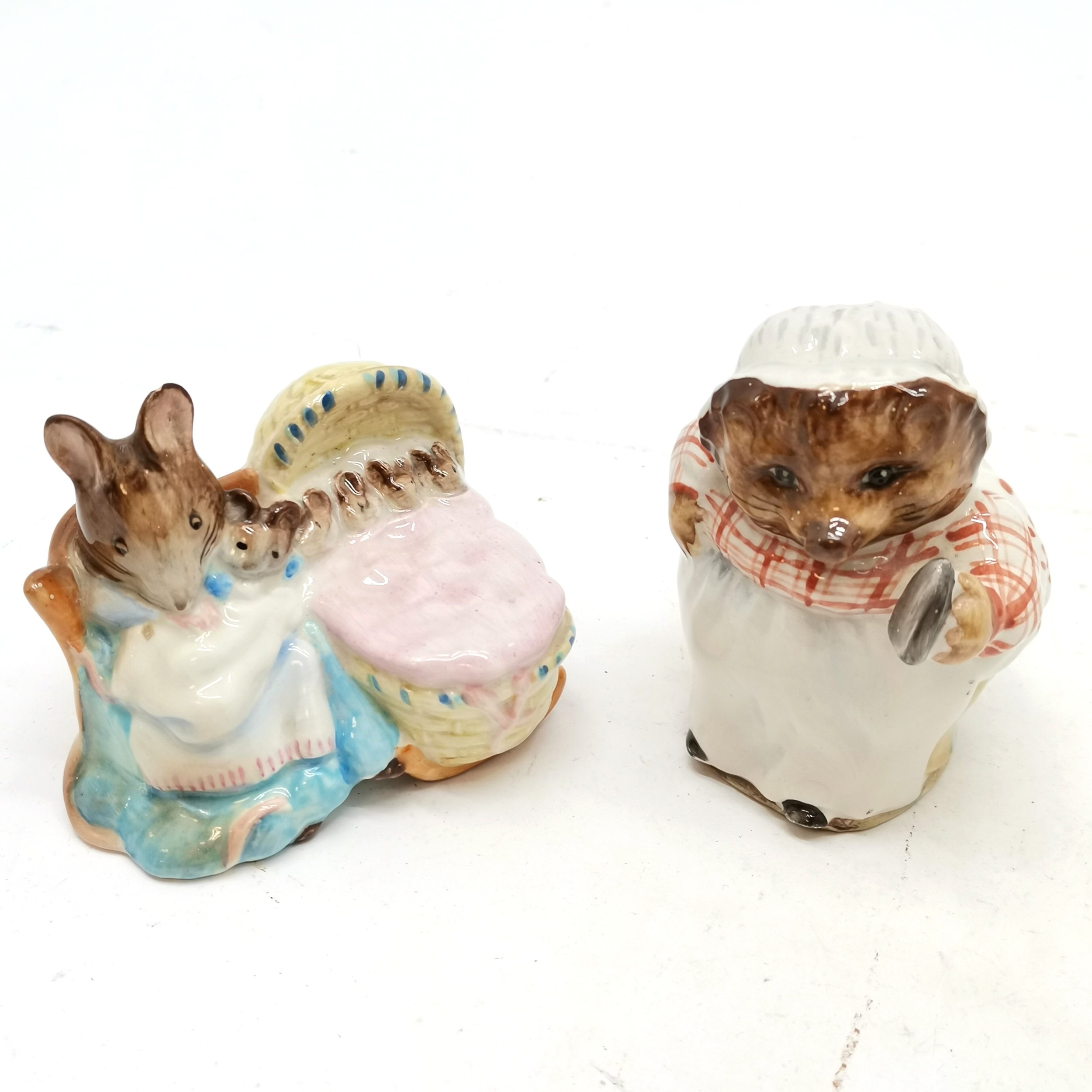 Coalport Margot Fonteyn (29cm), Coalport Olivia, Carlton Ware salt / pepper, 2 x Beswick Beatrix - Image 3 of 5