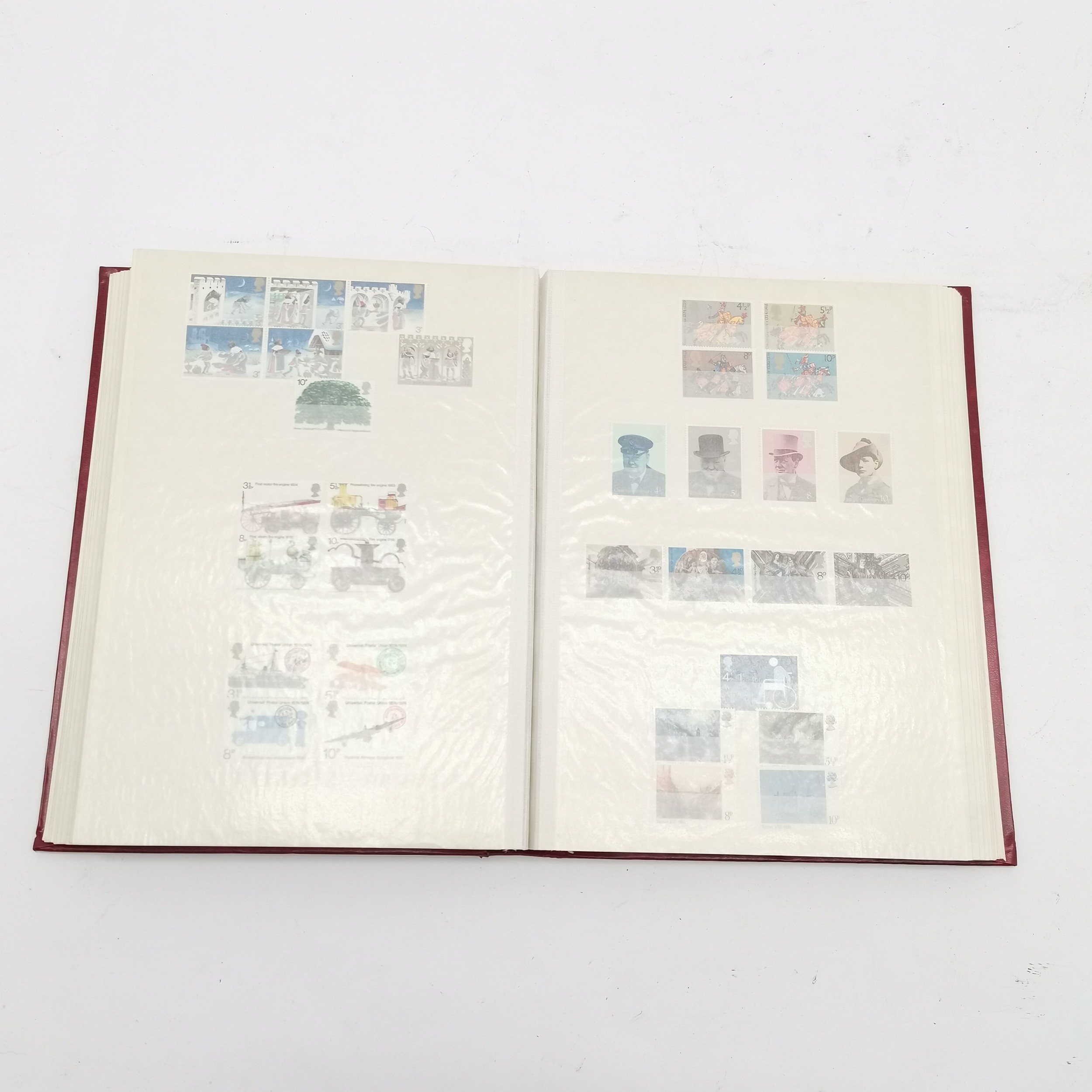 GB mint stamp collection in red King stockbook with sets up to 1981 inc castles etc - Image 5 of 16