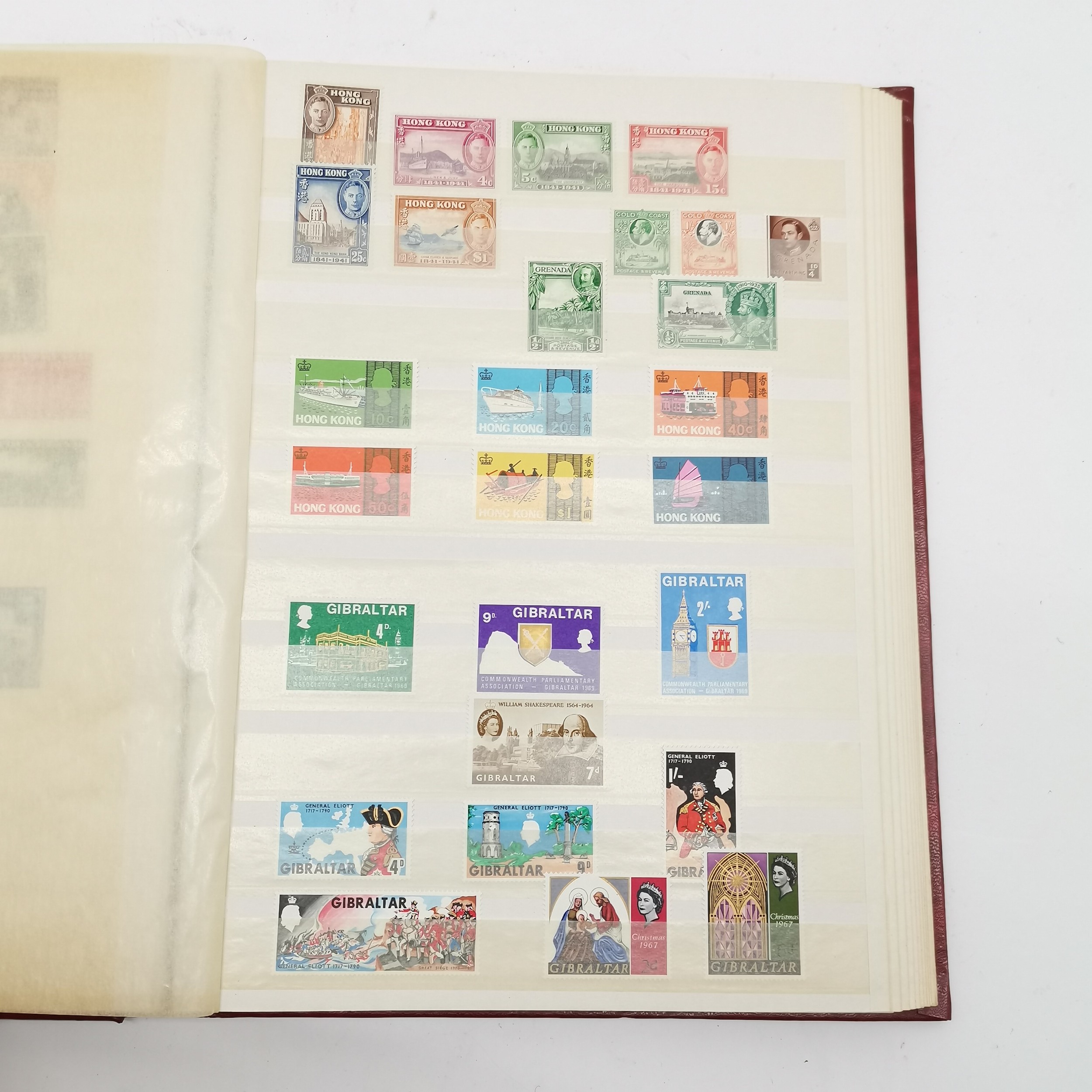 Commonwealth mostly M/M (MH) useful stamp collection in red stockbook inc KGVI & early QEII sets inc - Image 20 of 34