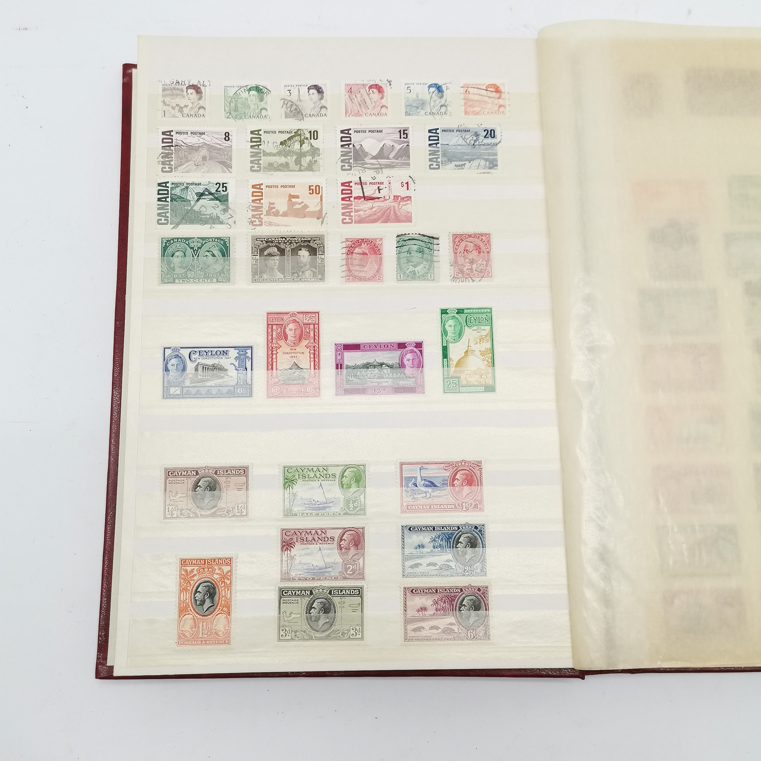 Commonwealth mostly M/M (MH) useful stamp collection in red stockbook inc KGVI & early QEII sets inc - Image 27 of 34