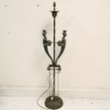 Classical inspired floor lamp - total height 140cm