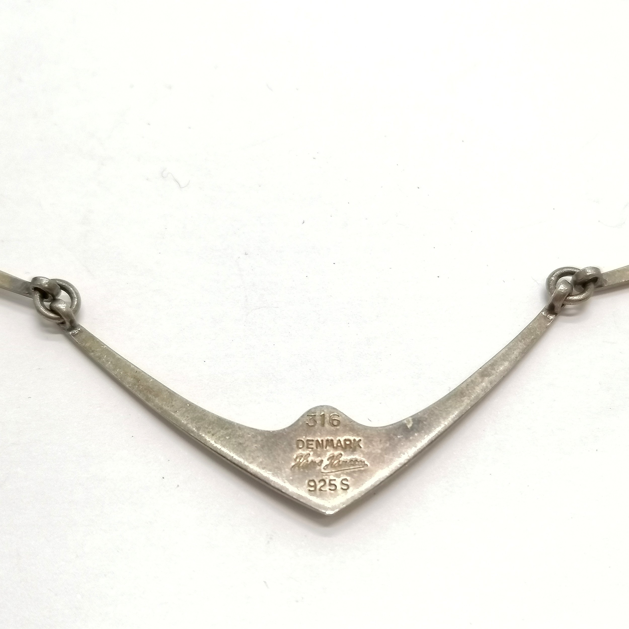 Hans Hansen #316 Danish silver necklace - 26g - Image 3 of 3