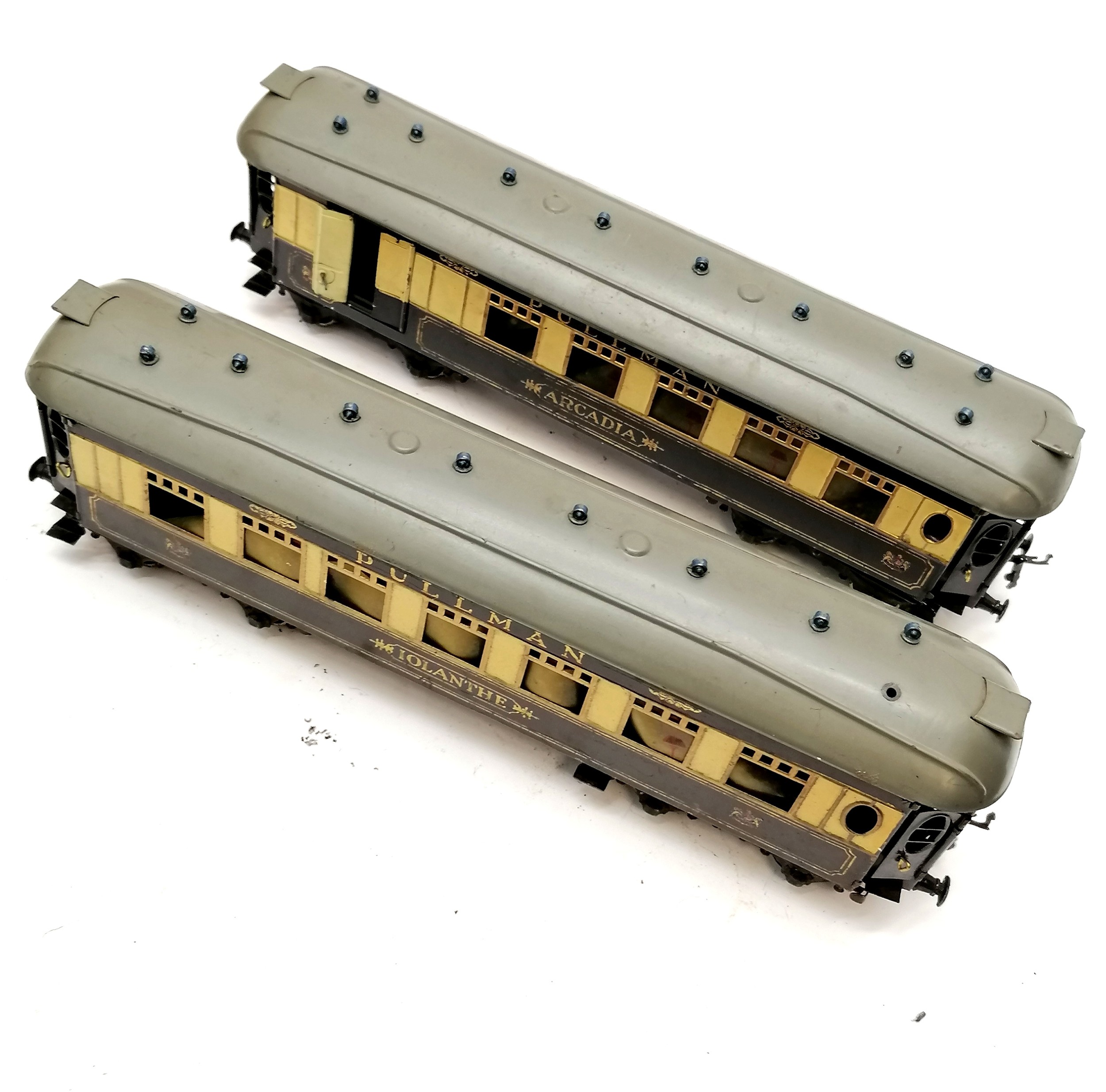 Vintage Hornby No.2 Special Pullman 0 gauge complete set in box t/w qty of extra track & carriages - Image 8 of 18