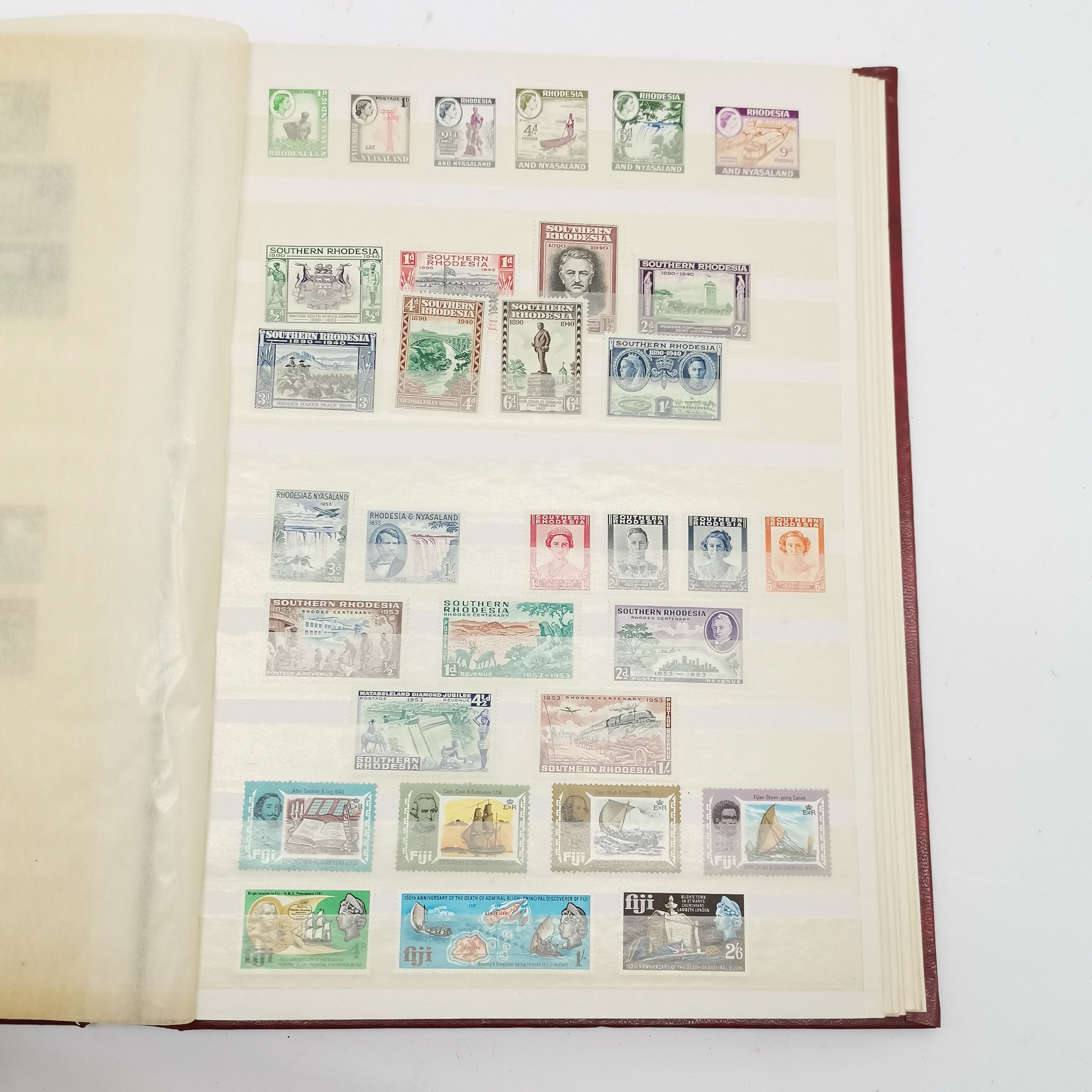 Commonwealth mostly M/M (MH) useful stamp collection in red stockbook inc KGVI & early QEII sets inc - Image 12 of 34
