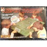 1970s Super striker boxed football table top game with Wembley stadium fast pitch - box in a/f