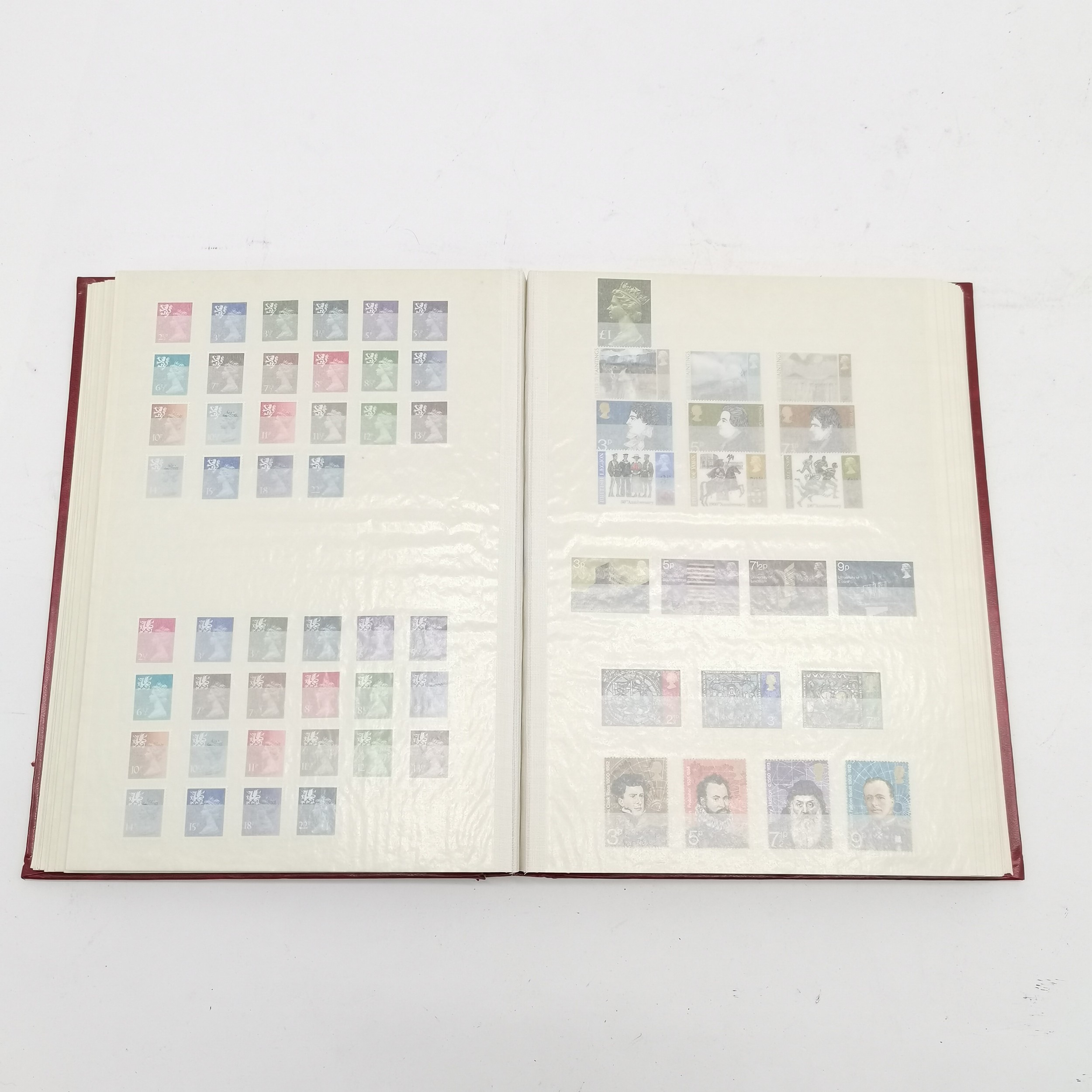 GB mint stamp collection in red King stockbook with sets up to 1981 inc castles etc - Image 7 of 16