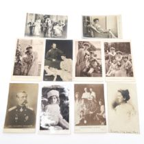 10 x postcards of Russian / European Royalty inc Czarewitch of Russia etc