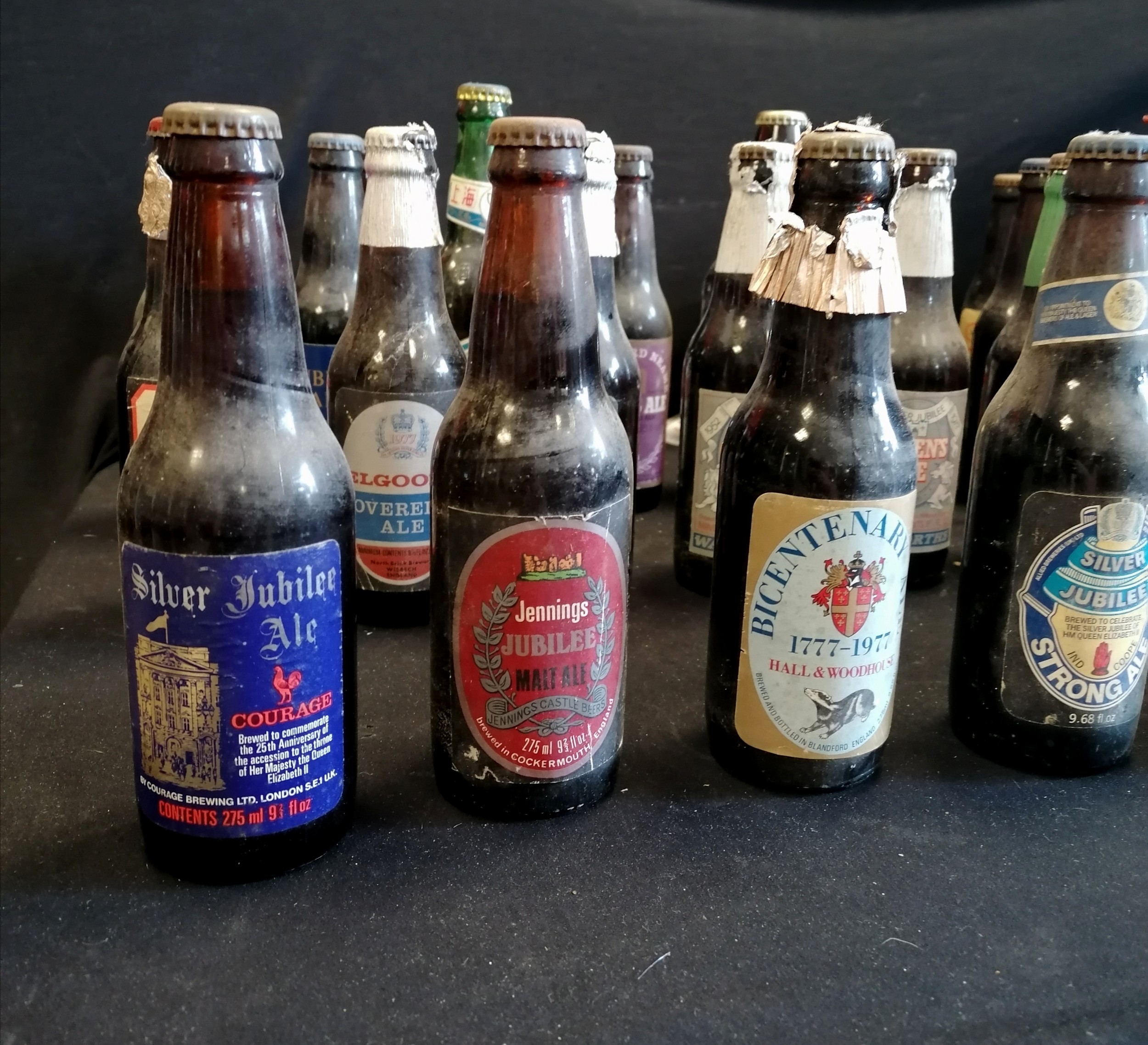 Collection of vintage collectable beers / ales inc Silver Jubilee courage, Indian coope, Hall and - Image 5 of 5
