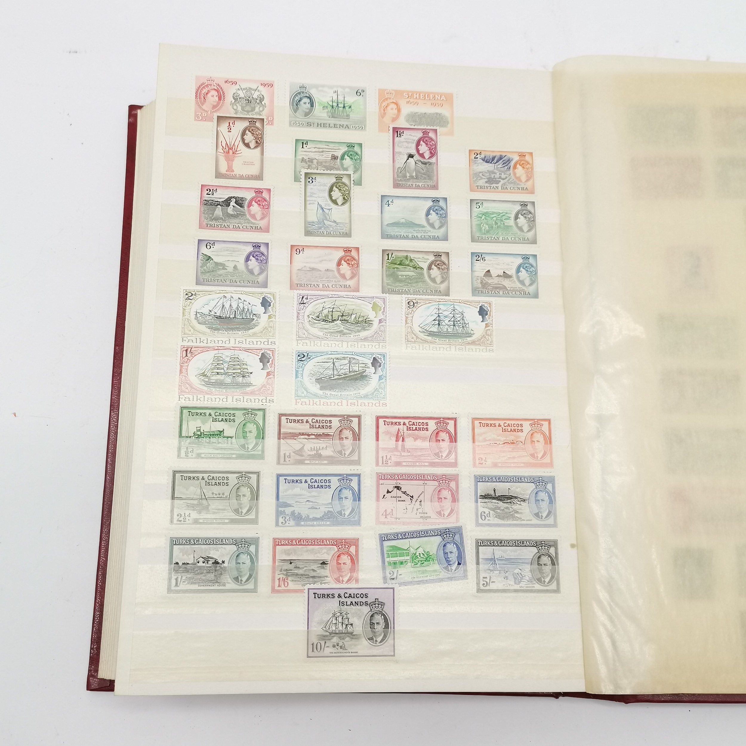 Commonwealth mostly M/M (MH) useful stamp collection in red stockbook inc KGVI & early QEII sets inc - Image 9 of 34