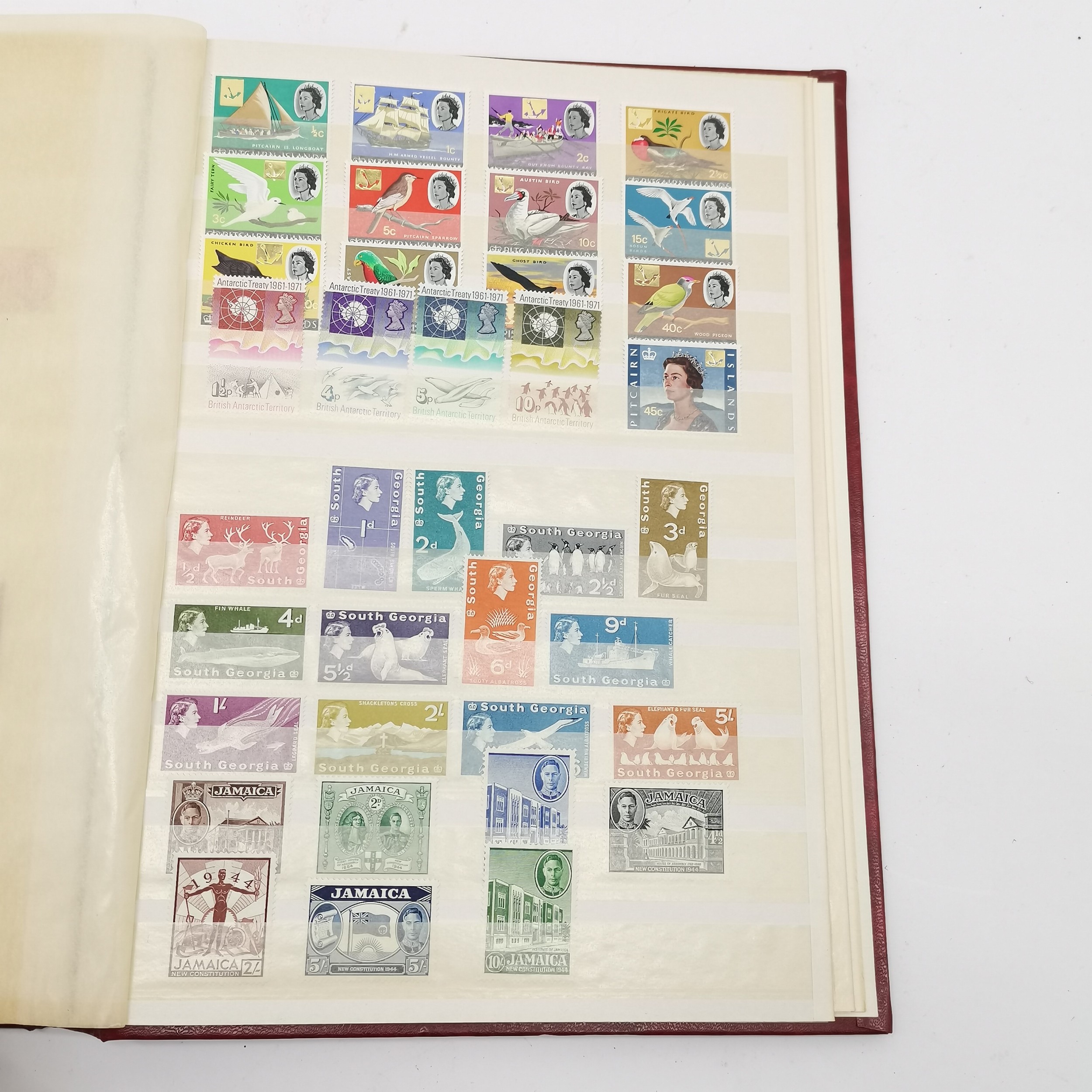 Commonwealth mostly M/M (MH) useful stamp collection in red stockbook inc KGVI & early QEII sets inc - Image 6 of 34