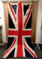 Large Union Jack flag - 130cm x 280cm and has some holes