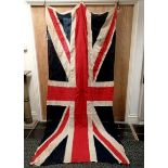 Large Union Jack flag - 130cm x 280cm and has some holes