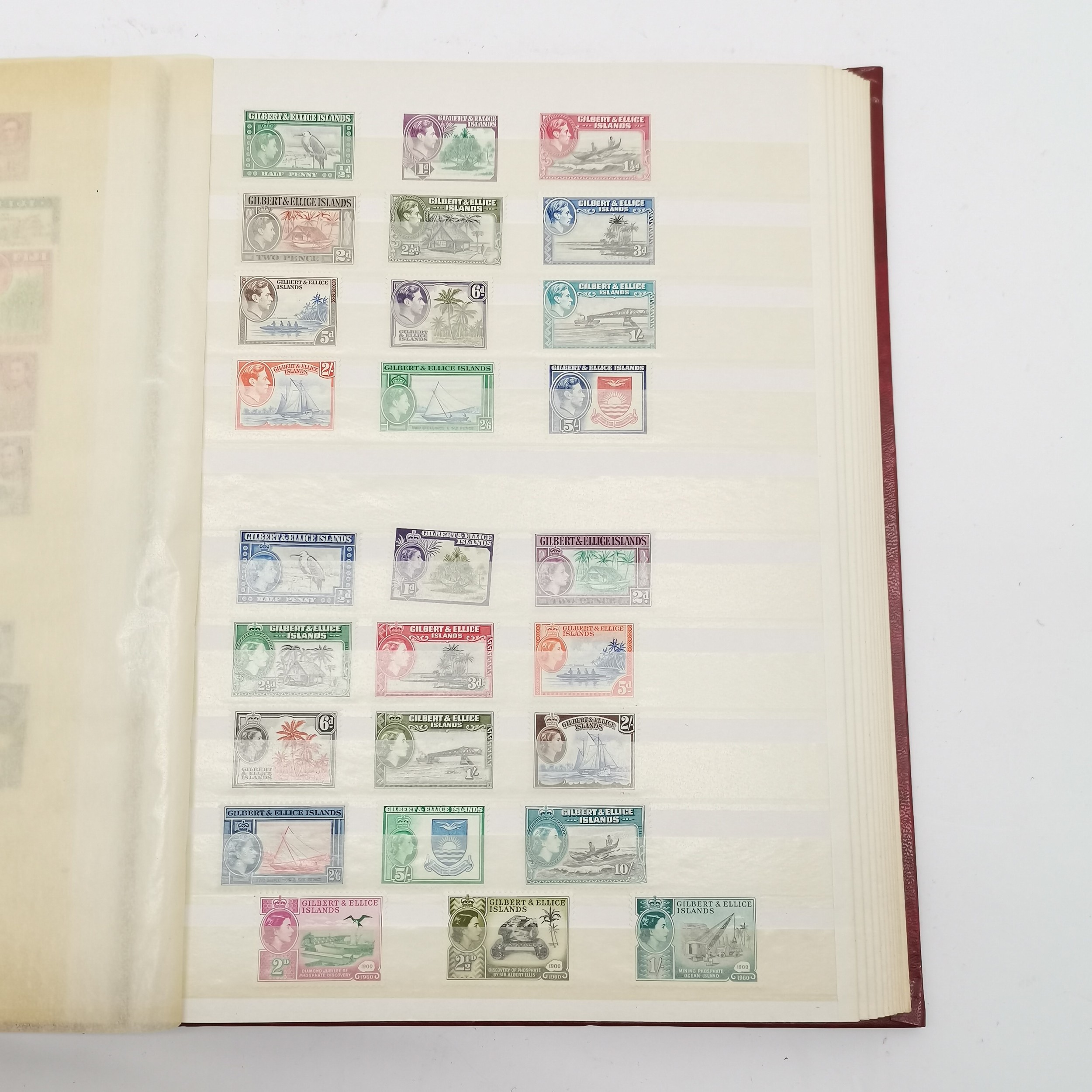 Commonwealth mostly M/M (MH) useful stamp collection in red stockbook inc KGVI & early QEII sets inc - Image 22 of 34