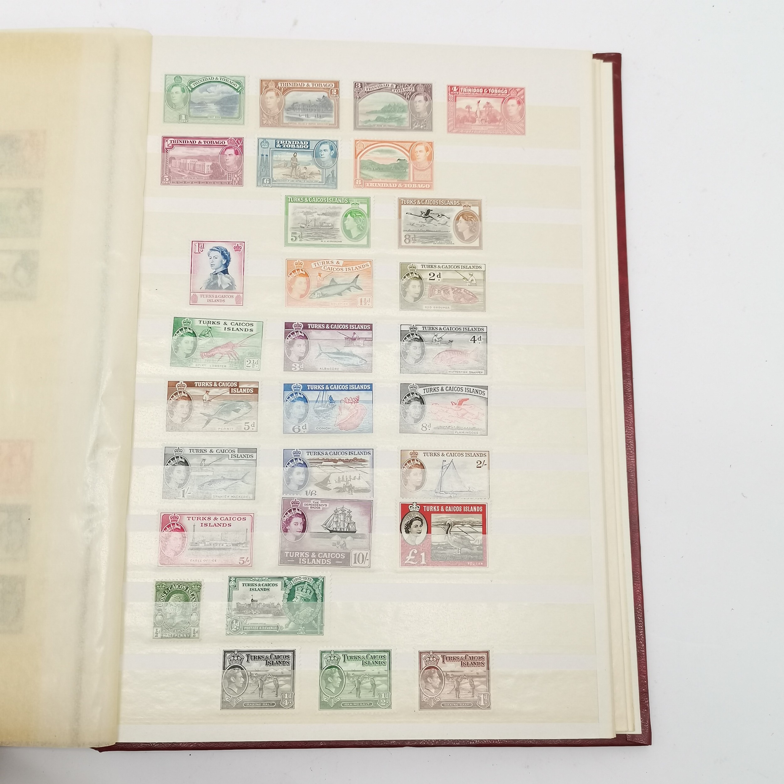 Commonwealth mostly M/M (MH) useful stamp collection in red stockbook inc KGVI & early QEII sets inc - Image 8 of 34