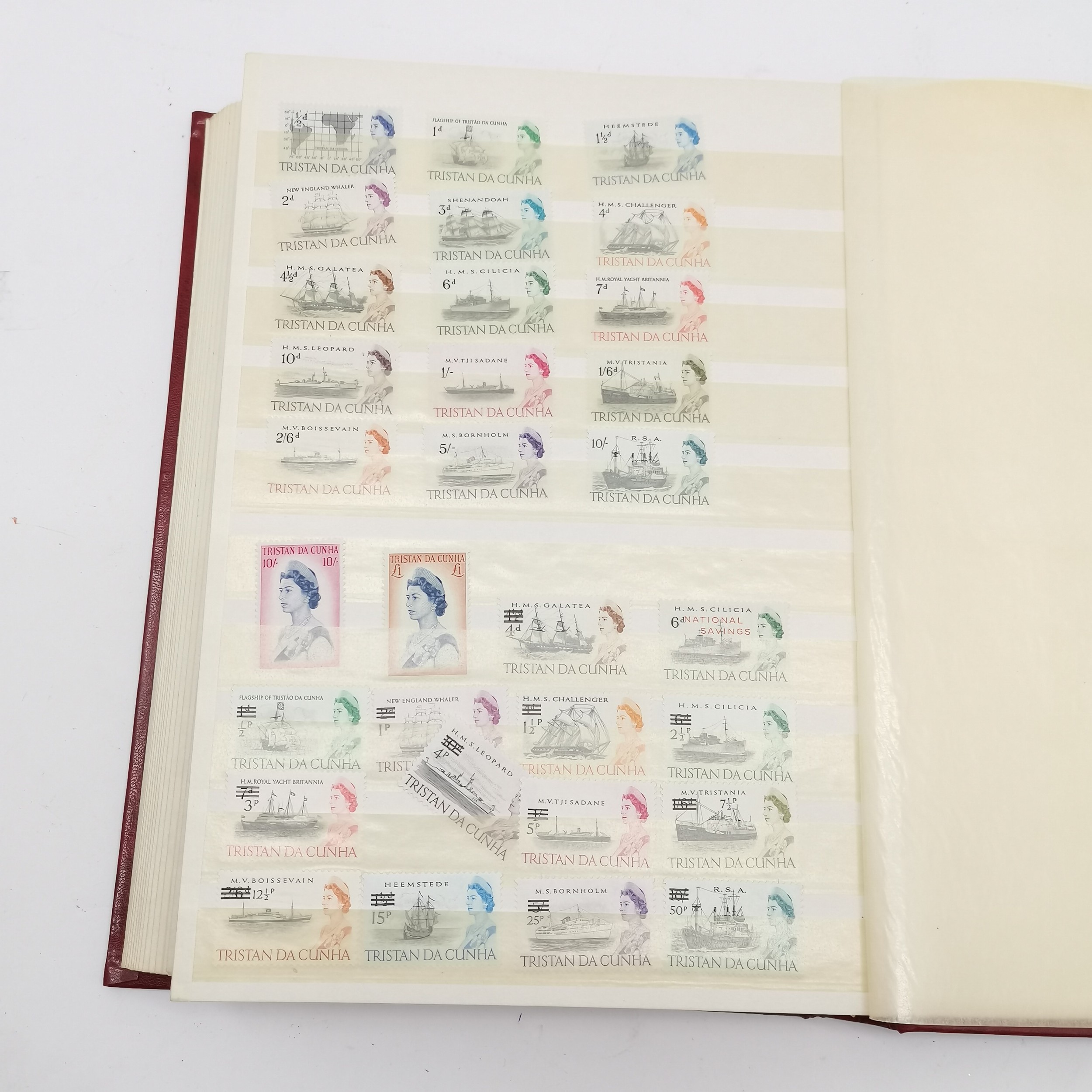 Commonwealth mostly M/M (MH) useful stamp collection in red stockbook inc KGVI & early QEII sets inc - Image 3 of 34