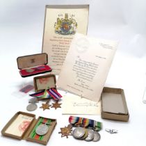 WWI group of medals for Charles Percy Josling (b.1891) - 1914-15 star, British War medal, Victory