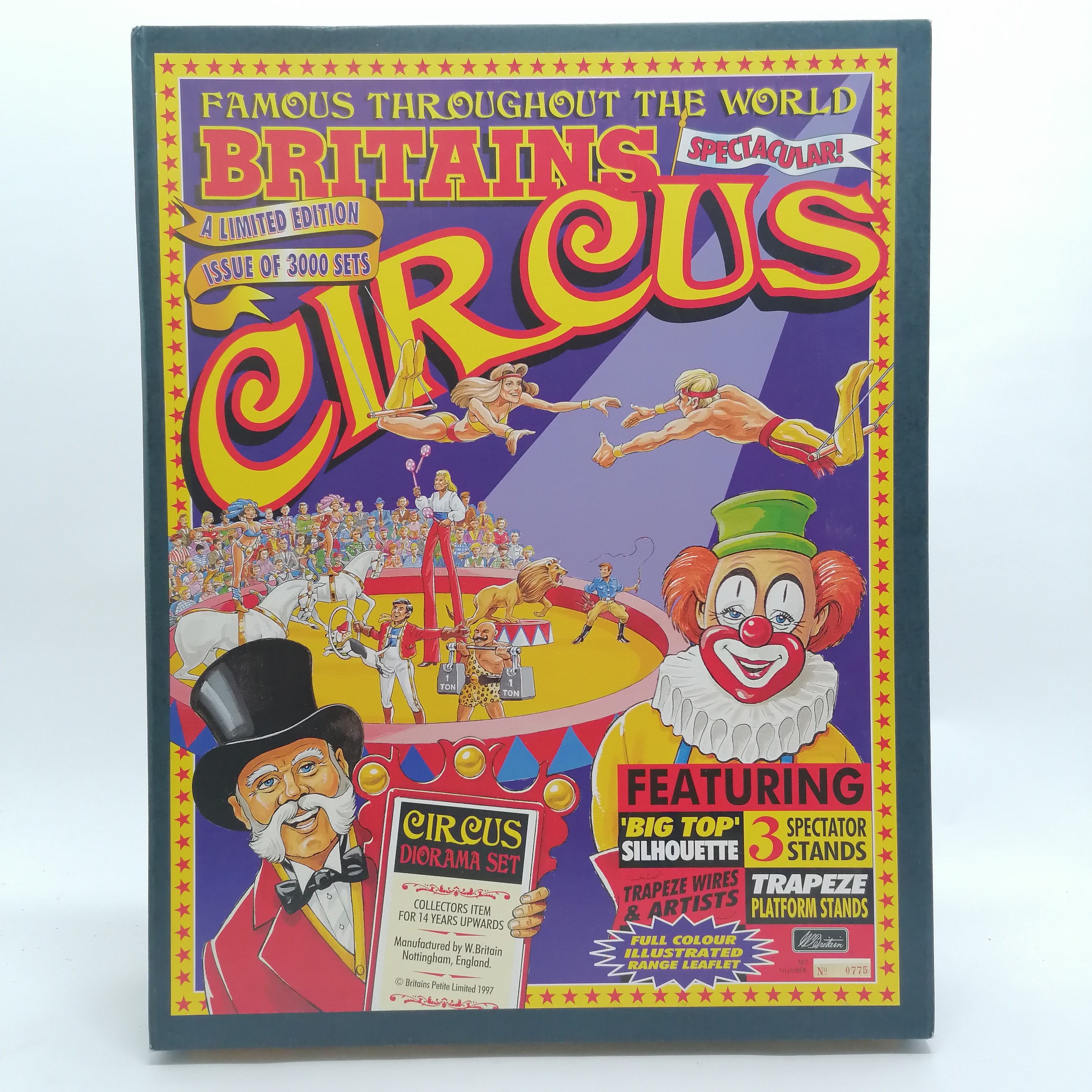 1997 Britains circus diorama set - box 54cm x 42cm x 10cm deep & is complete and in unused condition - Image 2 of 4