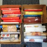 Large collection of The Sun calendars dating from 1975 to 2007 ~ have mostly all been rolled up