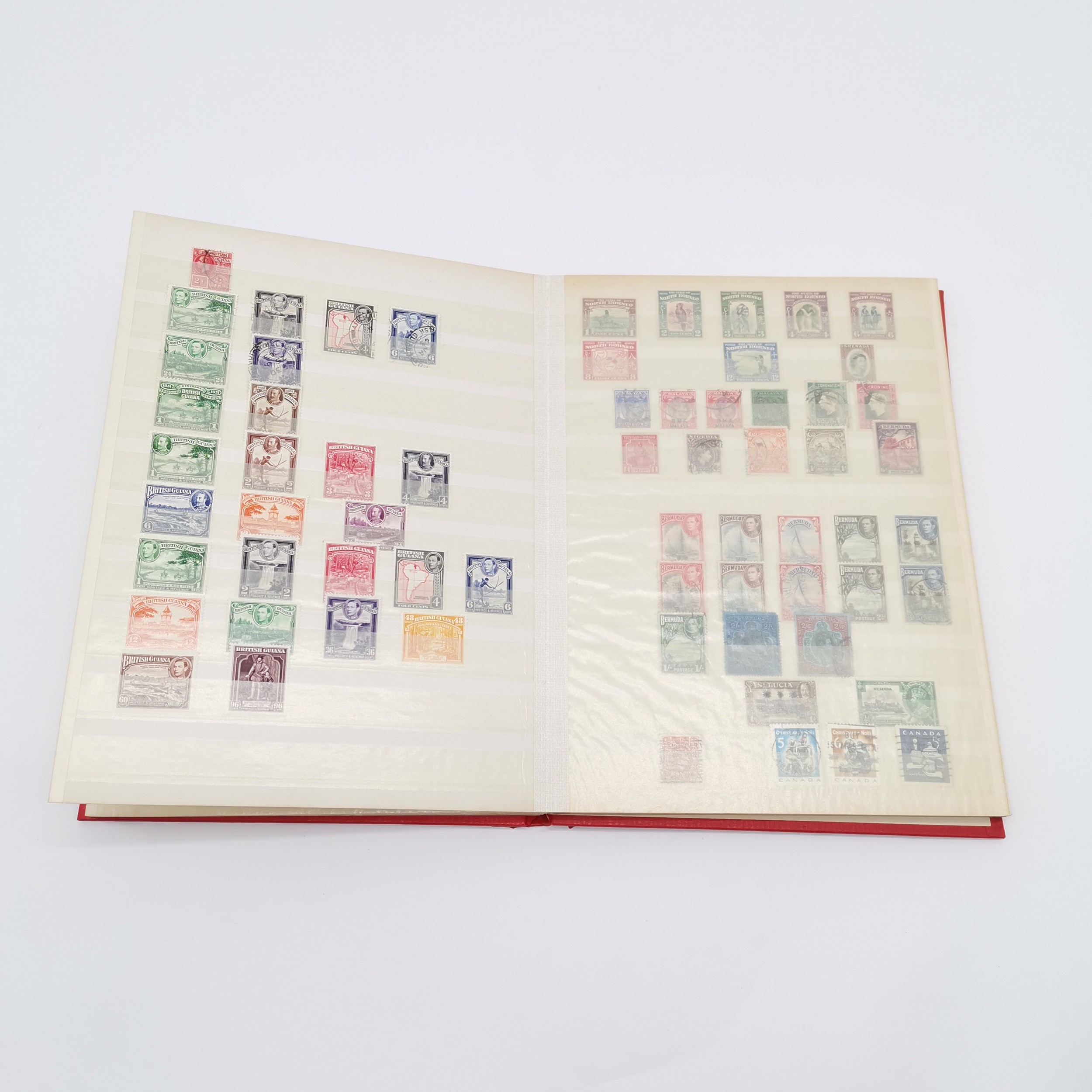 6 x stamp stockbooks + 2 albums with world collection with predominantly more GB & Germany - Image 7 of 19