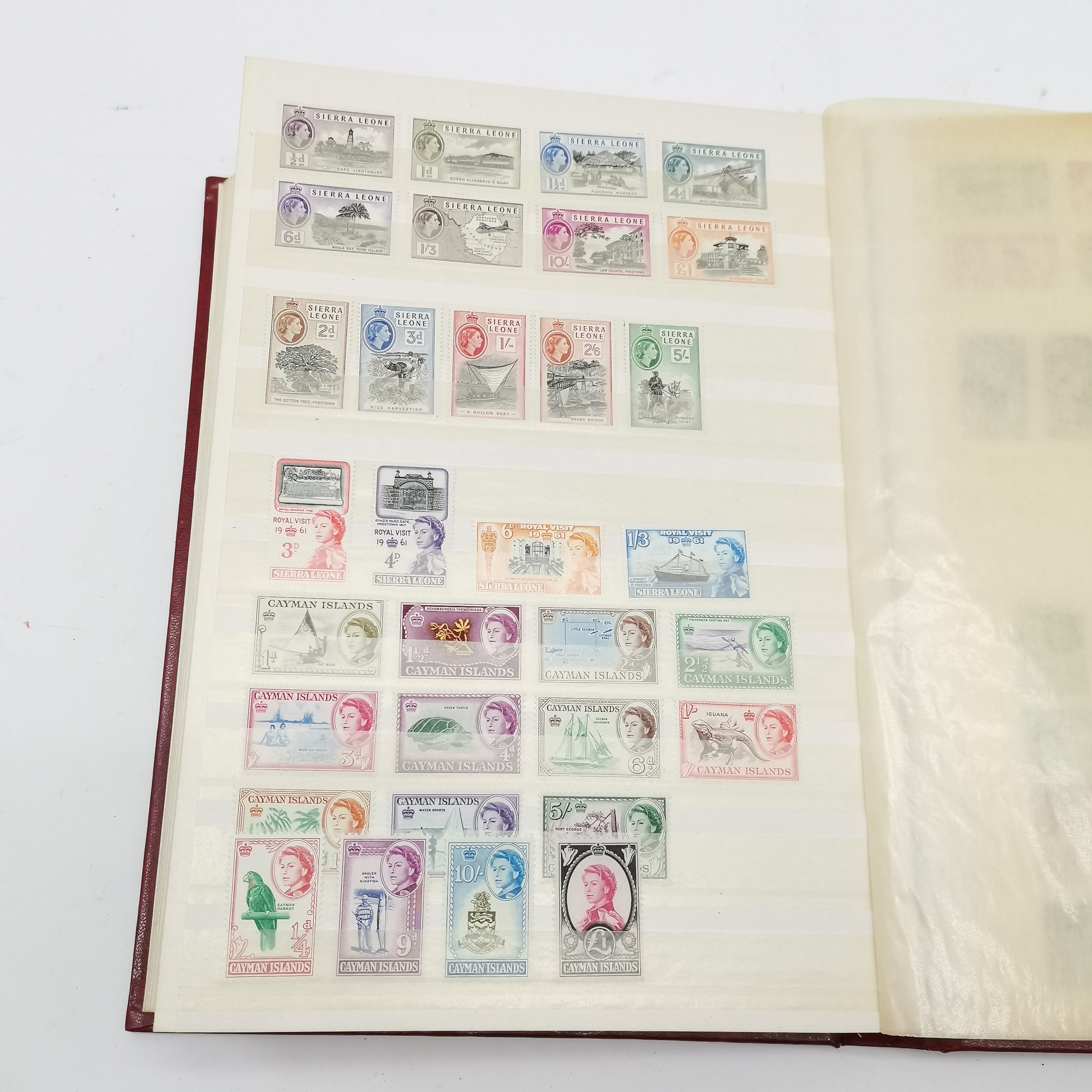 Commonwealth mostly M/M (MH) useful stamp collection in red stockbook inc KGVI & early QEII sets inc - Image 11 of 34