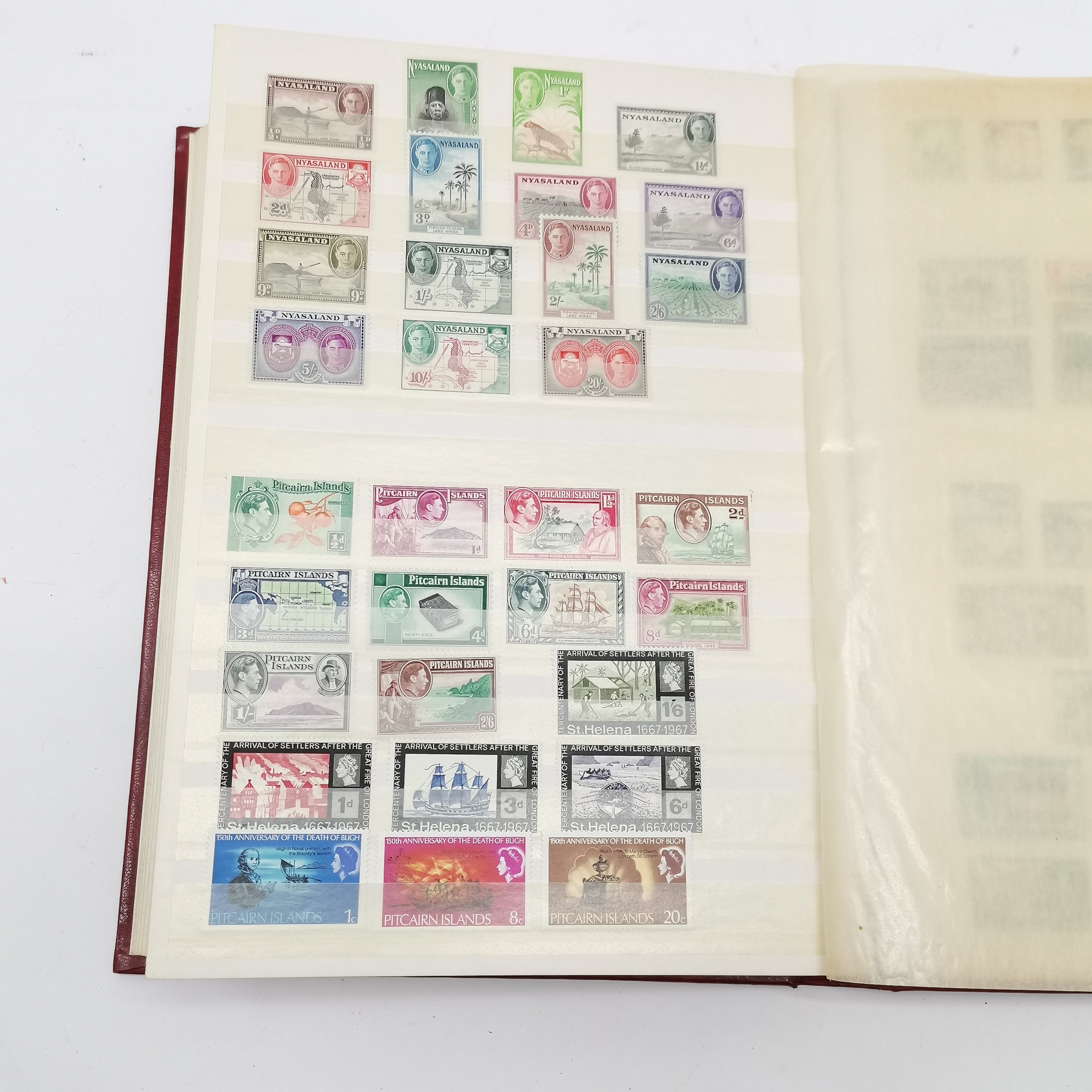 Commonwealth mostly M/M (MH) useful stamp collection in red stockbook inc KGVI & early QEII sets inc - Image 13 of 34