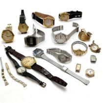 Qty of mostly mechanical wristwatches inc Seiko, Avia etc - for spares / repairs - SOLD ON BEHALF OF