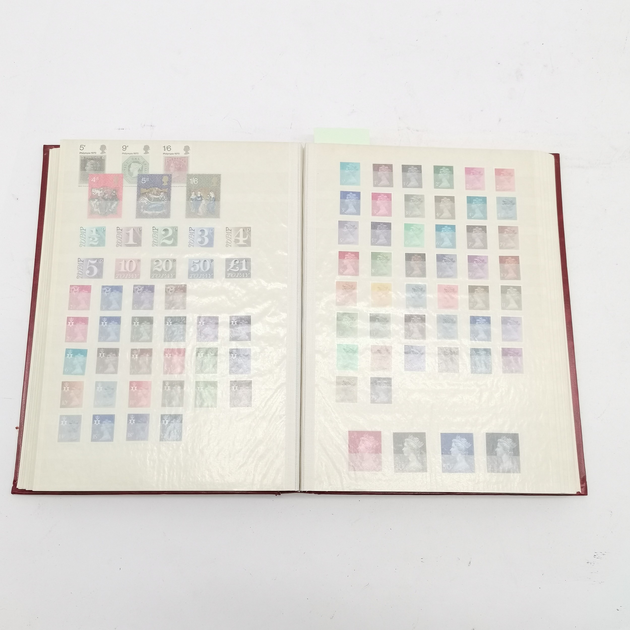 GB mint stamp collection in red King stockbook with sets up to 1981 inc castles etc - Image 8 of 16