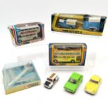 Collection of boxed and unboxed Corgi toys including Land-Rover with horse box with original £2.25