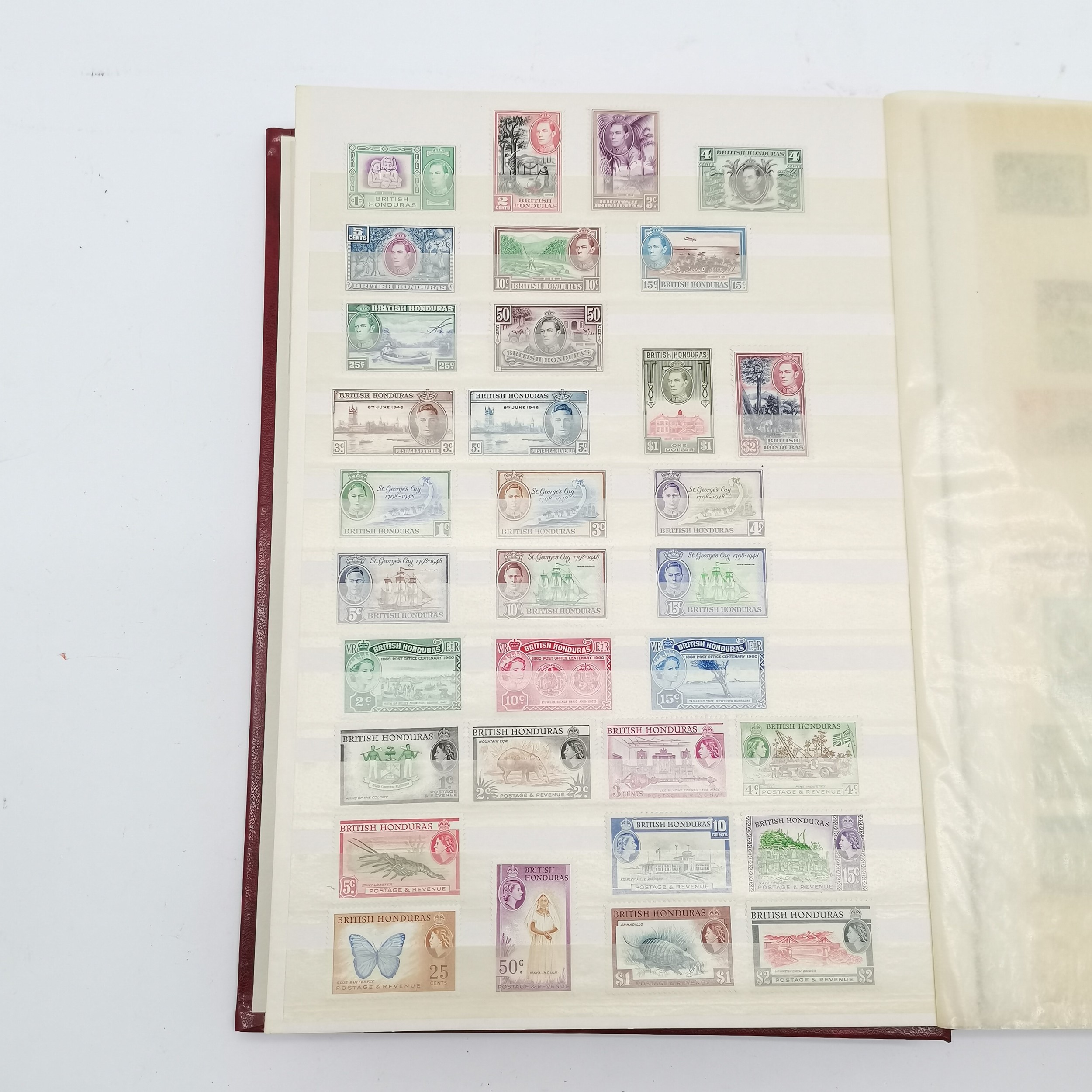Commonwealth mostly M/M (MH) useful stamp collection in red stockbook inc KGVI & early QEII sets inc - Image 29 of 34