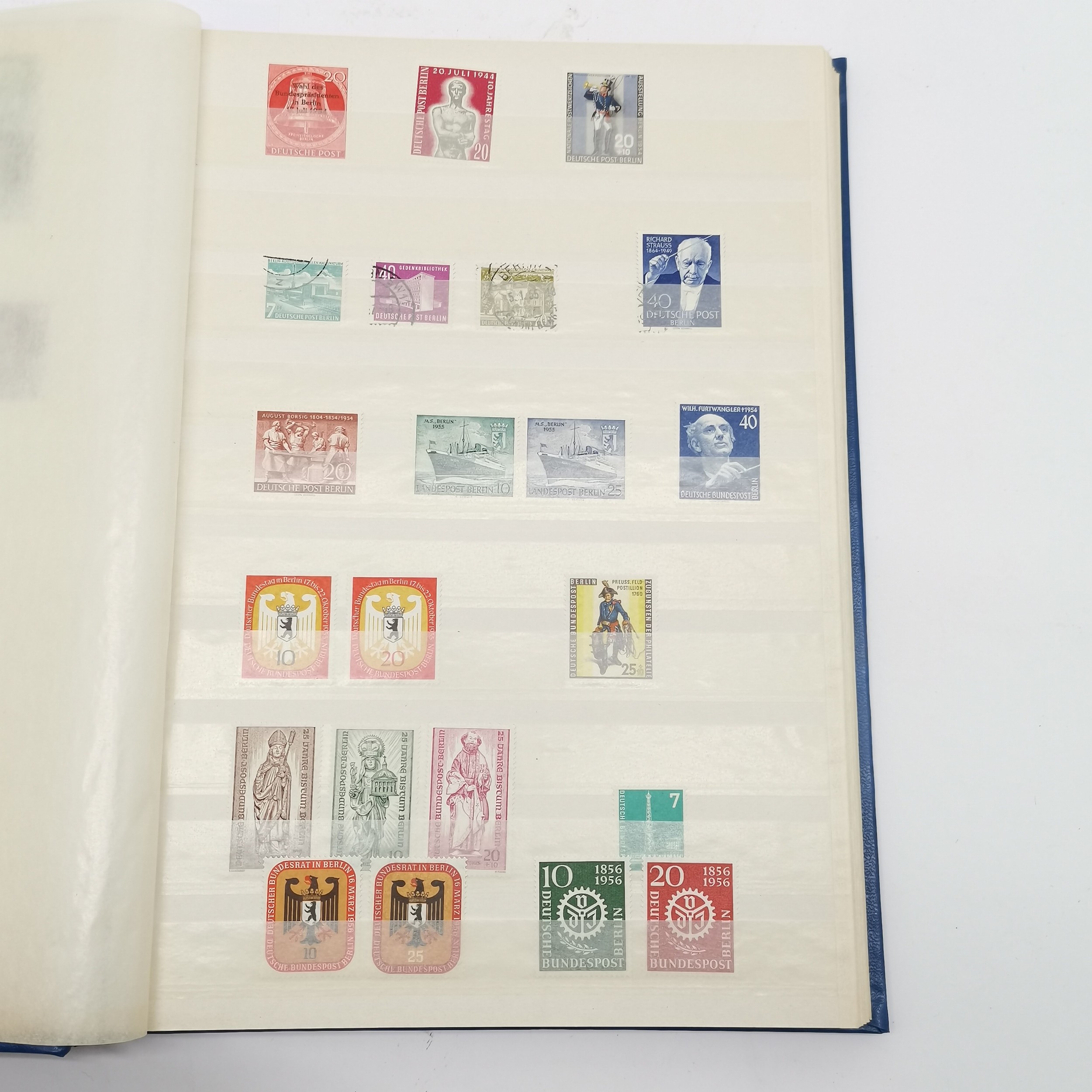 1950+ Germany : West Berlin mostly um/m (MNH) collection in blue stockbook - higher values noted inc - Image 3 of 12