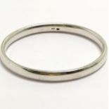 Solid silver bangle by DSW - internal 7cm across & 54g