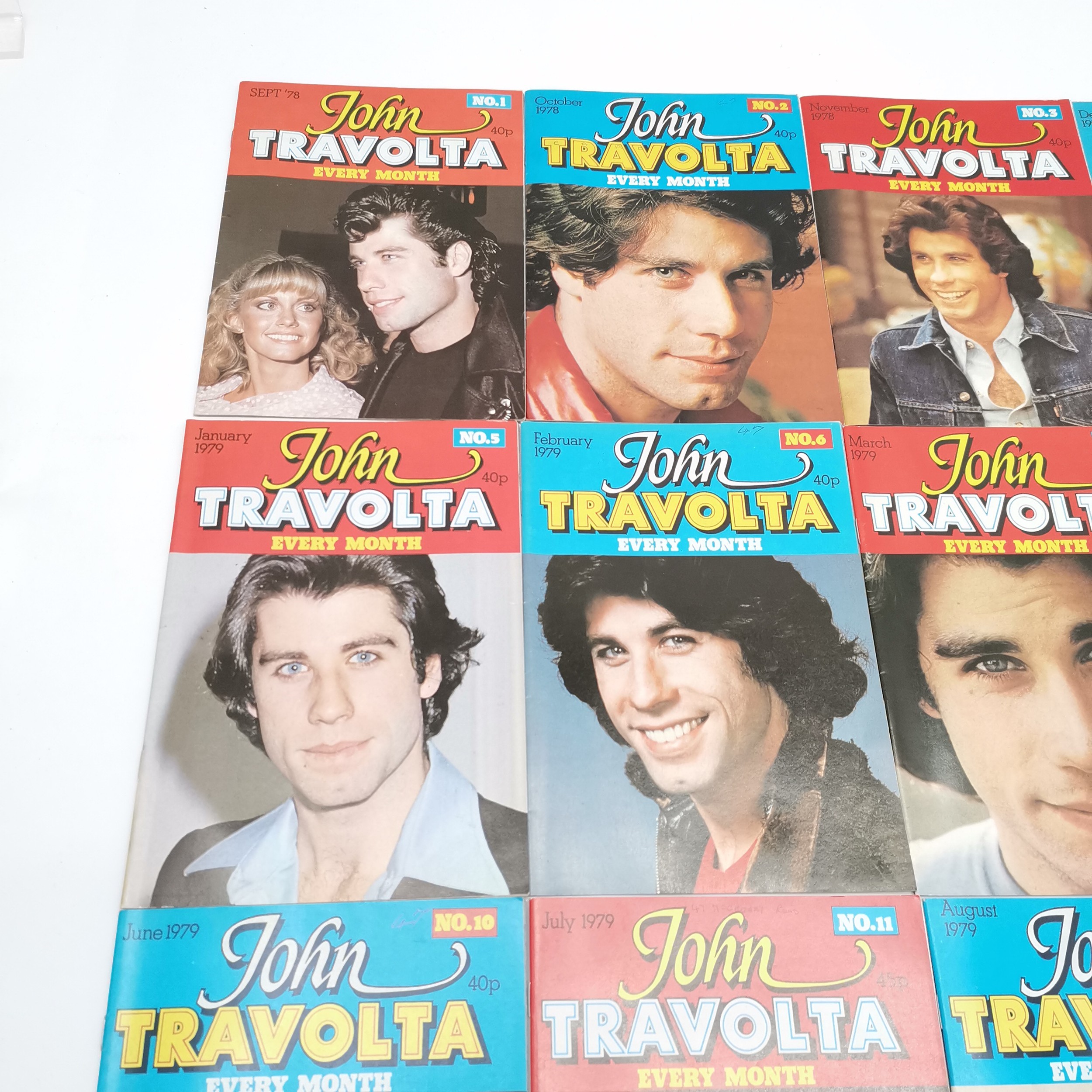 12 John Travolta every month magazines inc Xmax issue. No obvious signs of damage - Bild 2 aus 3