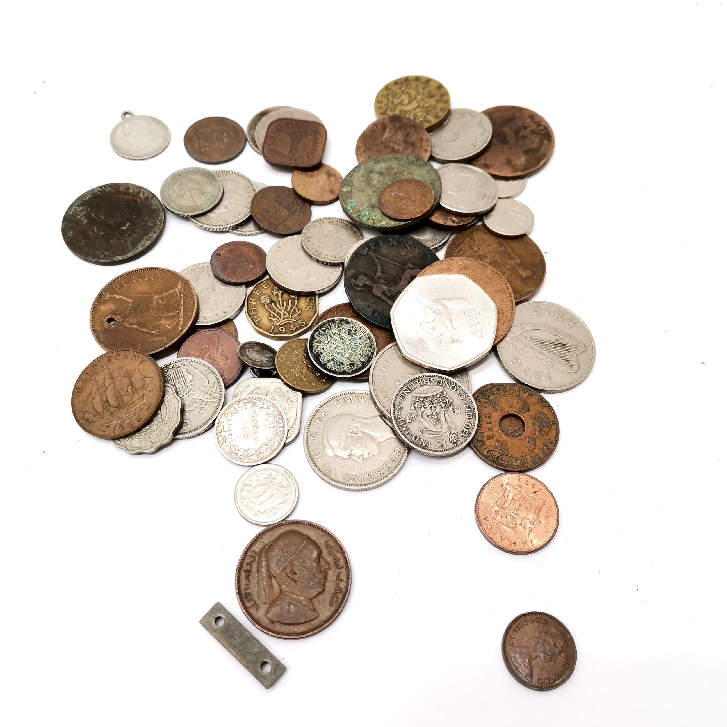 Qty of coins (mostly GB), banknotes etc - Image 4 of 6