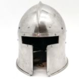 14th Century Italian Barbute re-enactment armour helmet - 64cm medium internal circumference -