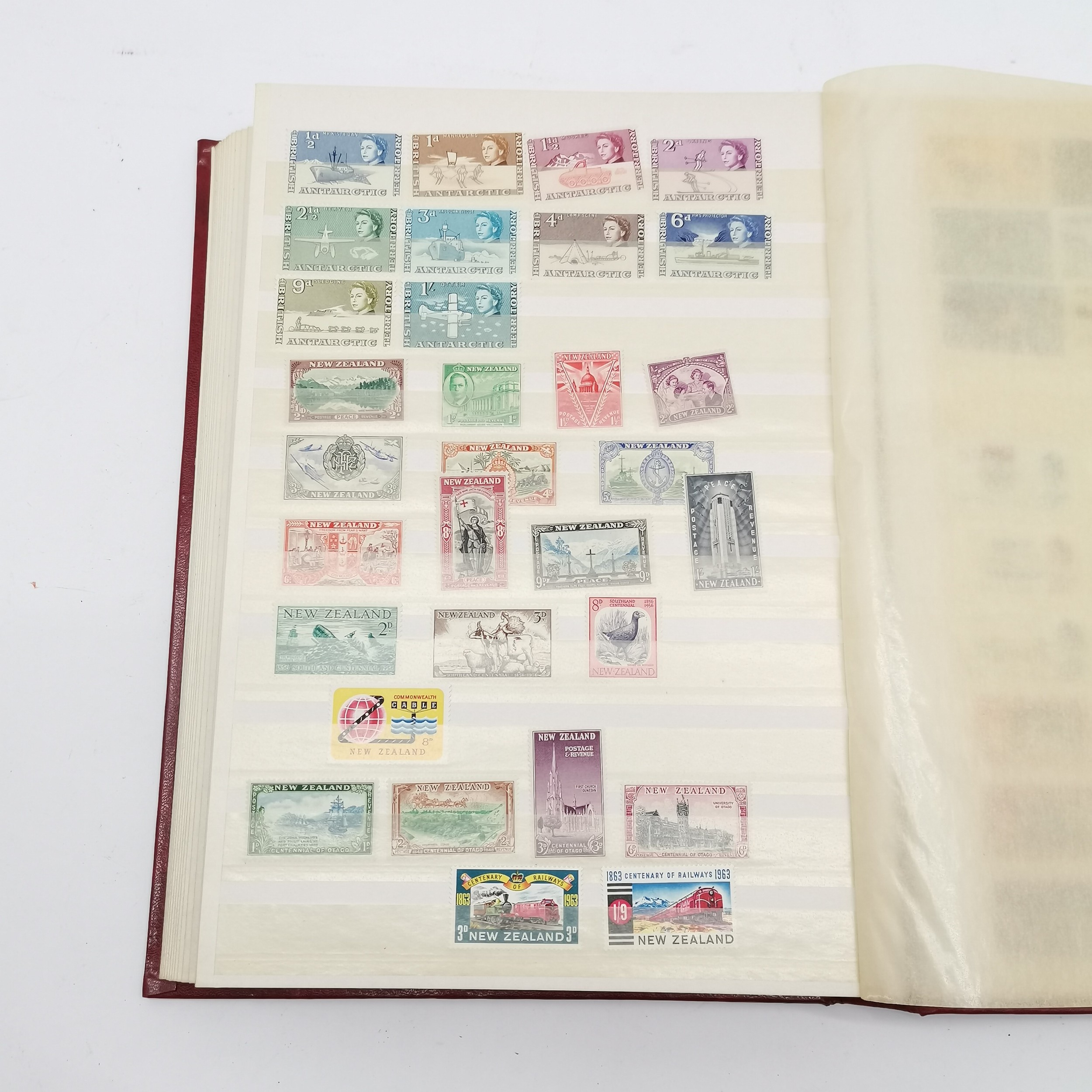 Commonwealth mostly M/M (MH) useful stamp collection in red stockbook inc KGVI & early QEII sets inc - Image 5 of 34