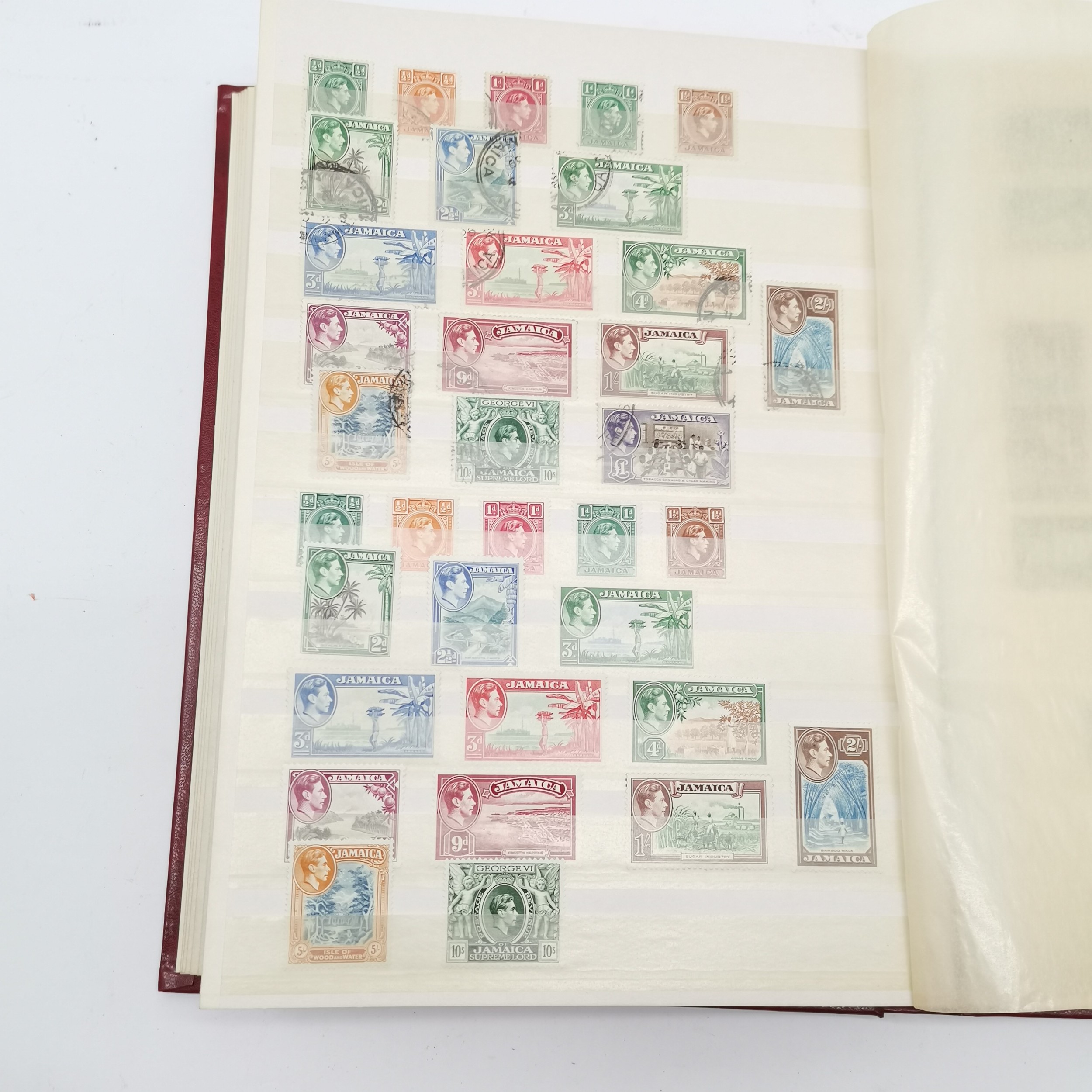 Commonwealth mostly M/M (MH) useful stamp collection in red stockbook inc KGVI & early QEII sets inc - Image 19 of 34