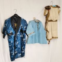 Vintage lot of children's fancy dress items to inc leopard print - slight damage throughout