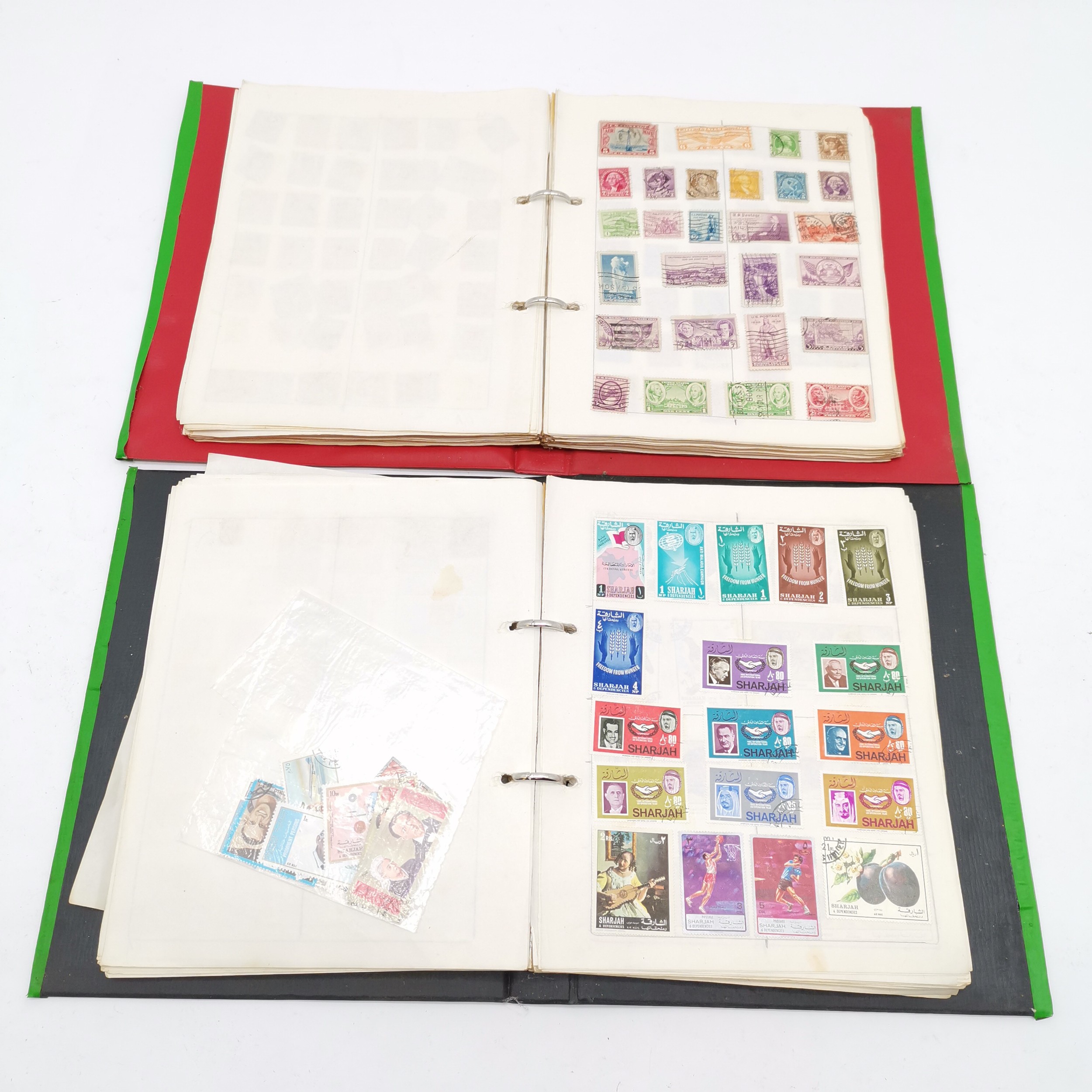 11 volumes of a world stamp collection - in mixed condition but many 1000's and well worth further - Image 8 of 16