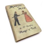 1897 (3rd ed) book - Manners for men by Mrs Humphry ("Madge" of "Truth") ~ Charlotte Eliza